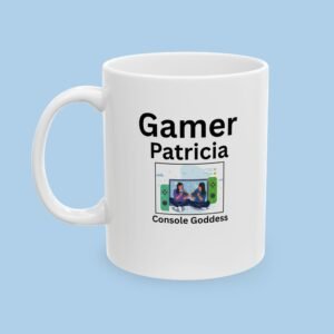 Personalized Gamer Ceramic Mug, gifts for her, Game Night, Online Games