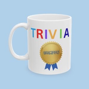 Trivia Champion Ceramic Mug