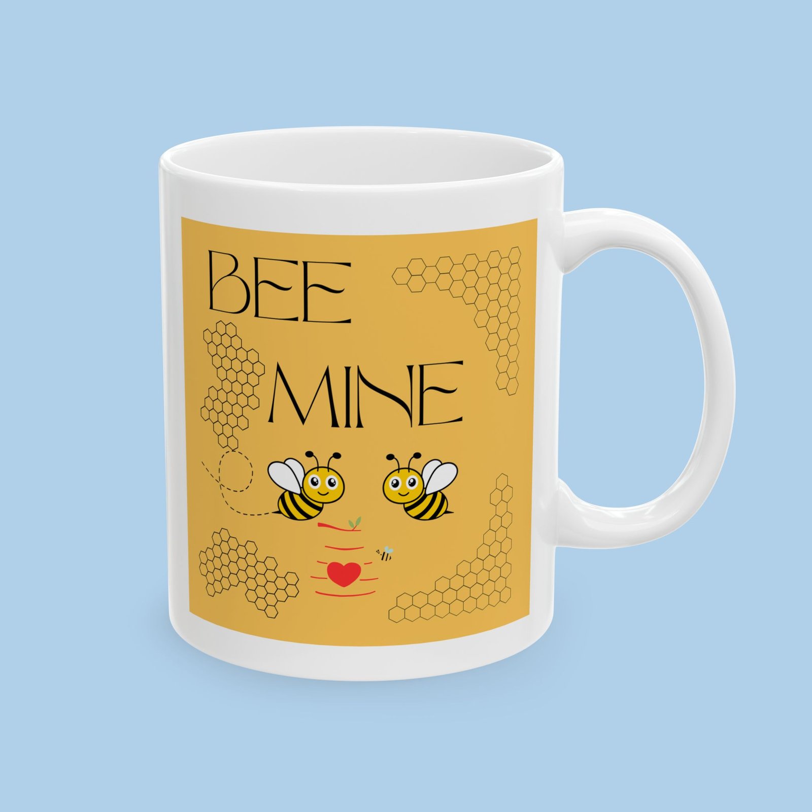 Bee Mine Ceramic Mug - Image 2