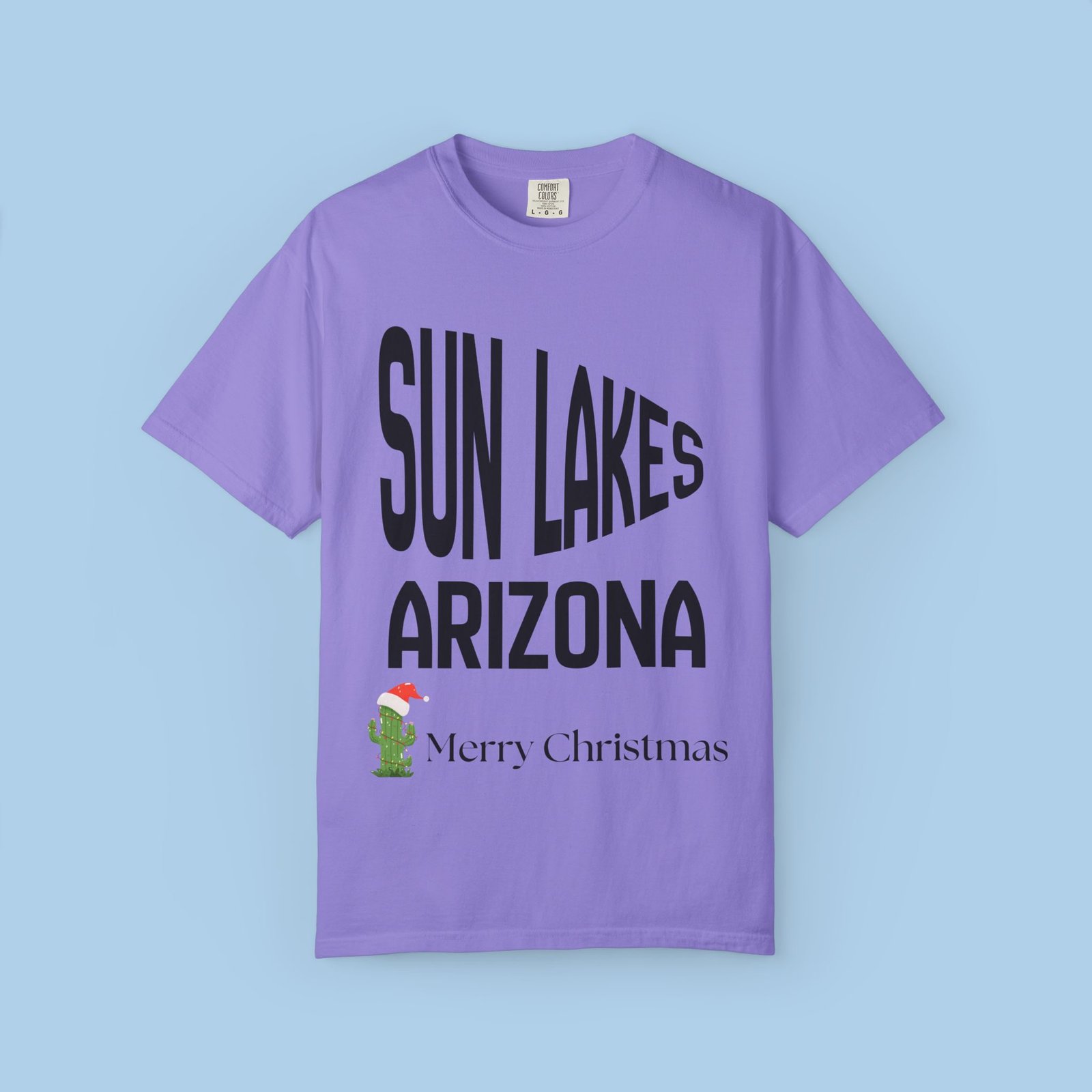 Sun Lakes Arizona Unisex Garment-Dyed T-shirt - Image 3