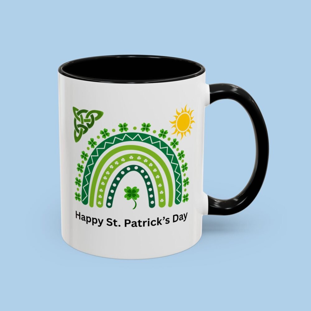 Happy St. Patrick's Day Accent Coffee Mug
