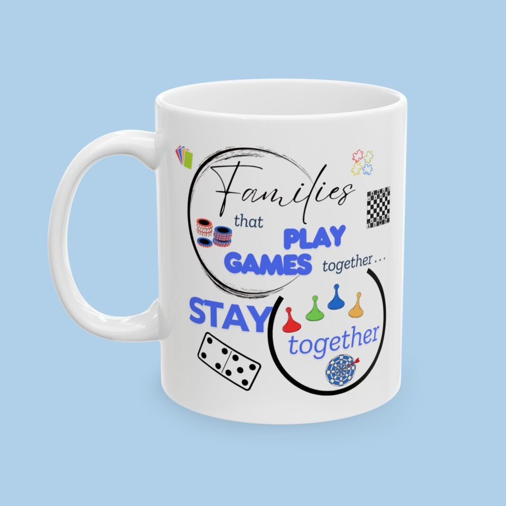 Families That Play Games Ceramic Mug