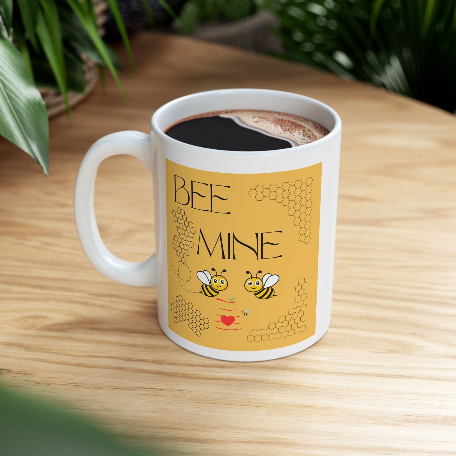 Bee Mine Ceramic Mug - Image 4