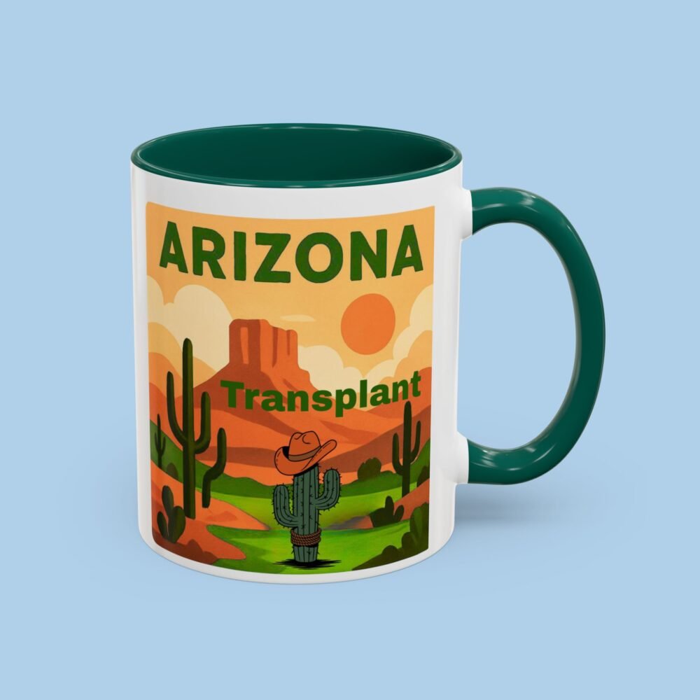 Arizona Transplant Colorful Mugs