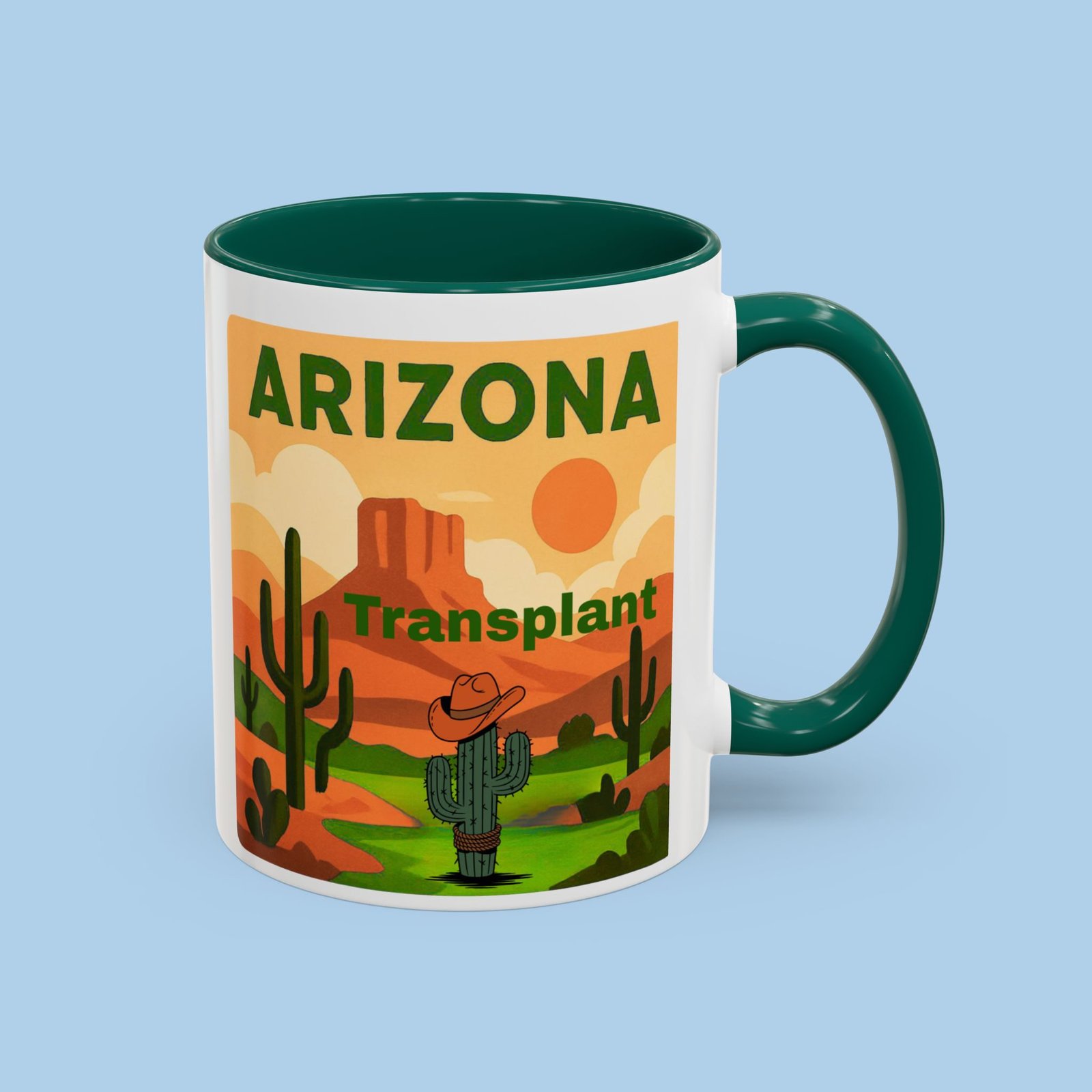Arizona Transplant Colorful Mugs