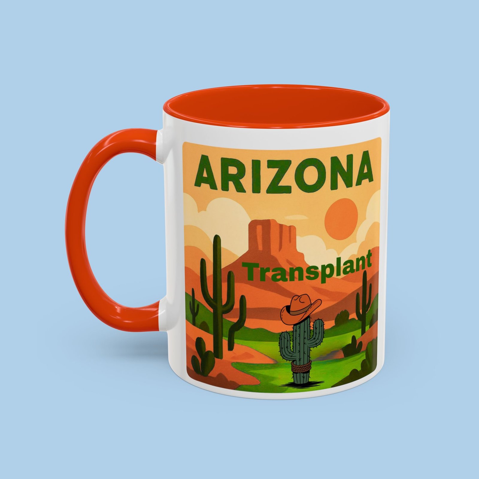 Arizona Transplant Colorful Mugs - Image 4