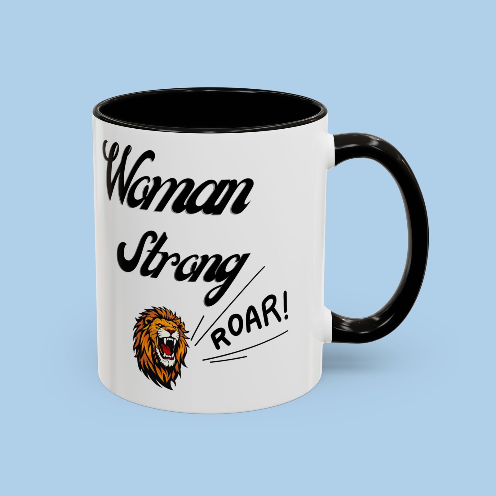 Woman Strong Colorful Mugs