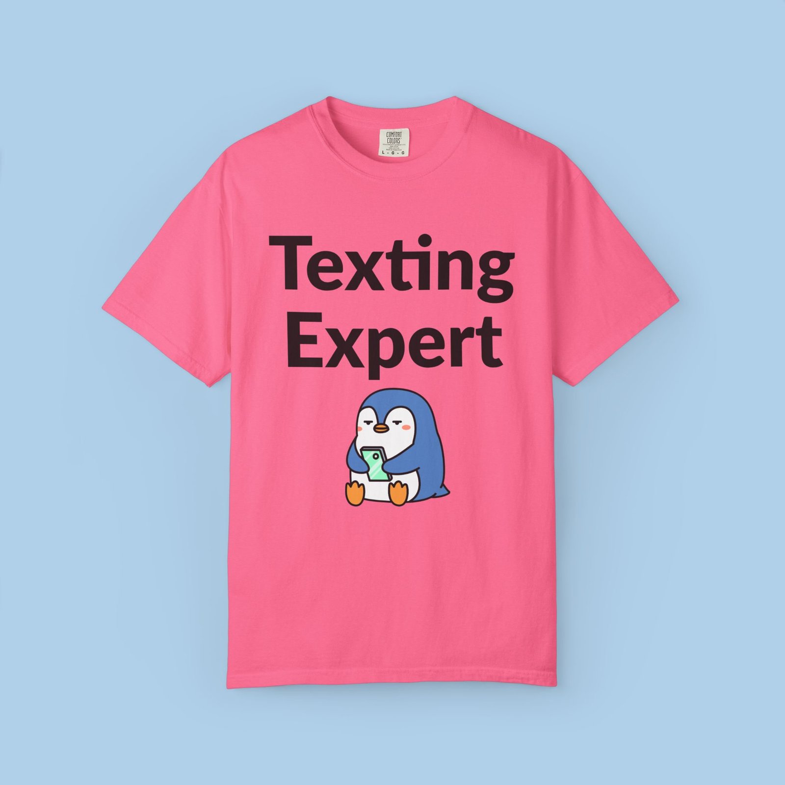 Texting Expert Unisex Garment-Dyed T-shirt - Image 5