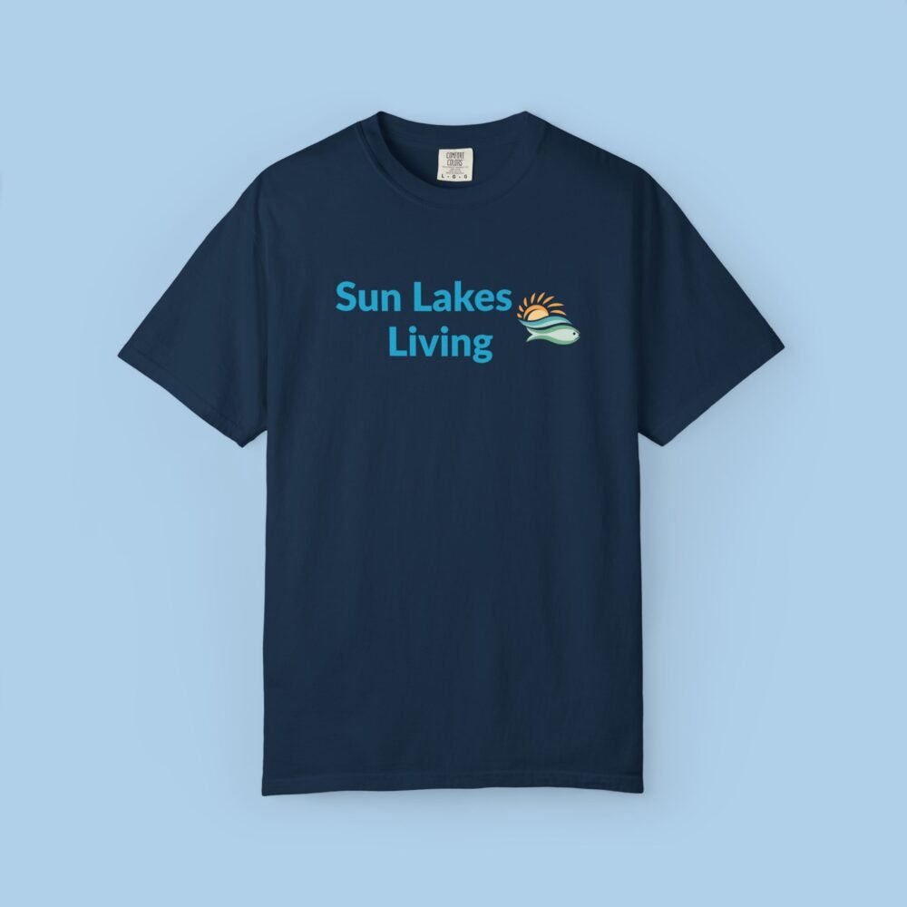 Sun Lakes Living Unisex Garment-Dyed T-shirt